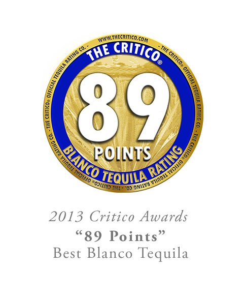 89 Points The Critico Blanco Tequila