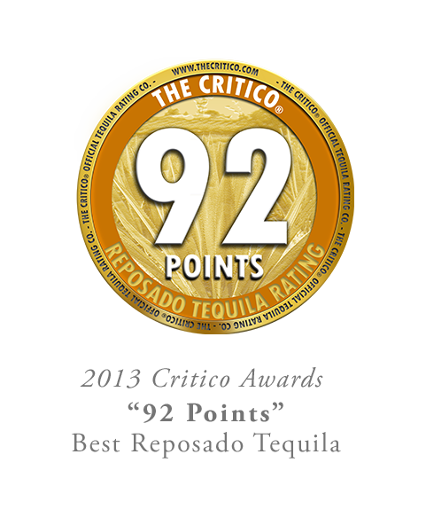 92 Points The Critico Reposado Tequila